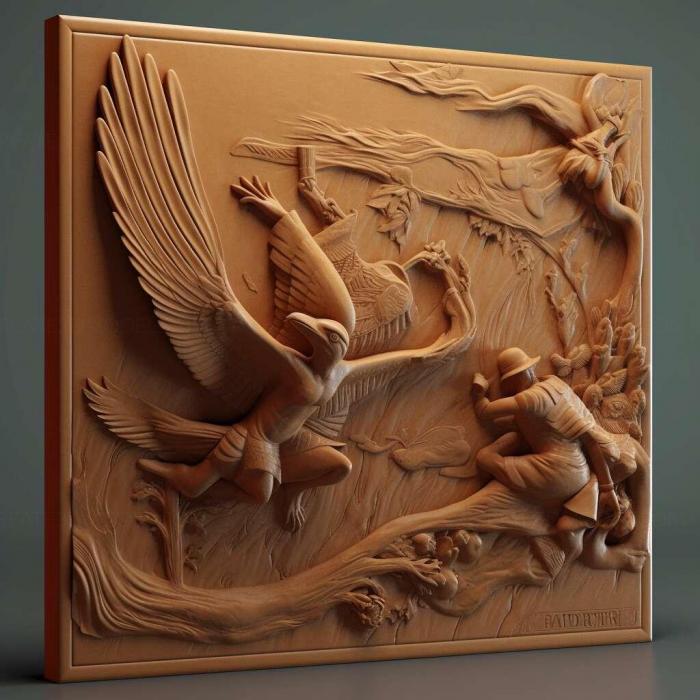 نموذج ثلاثي الأبعاد لآلة CNC 3D Art 